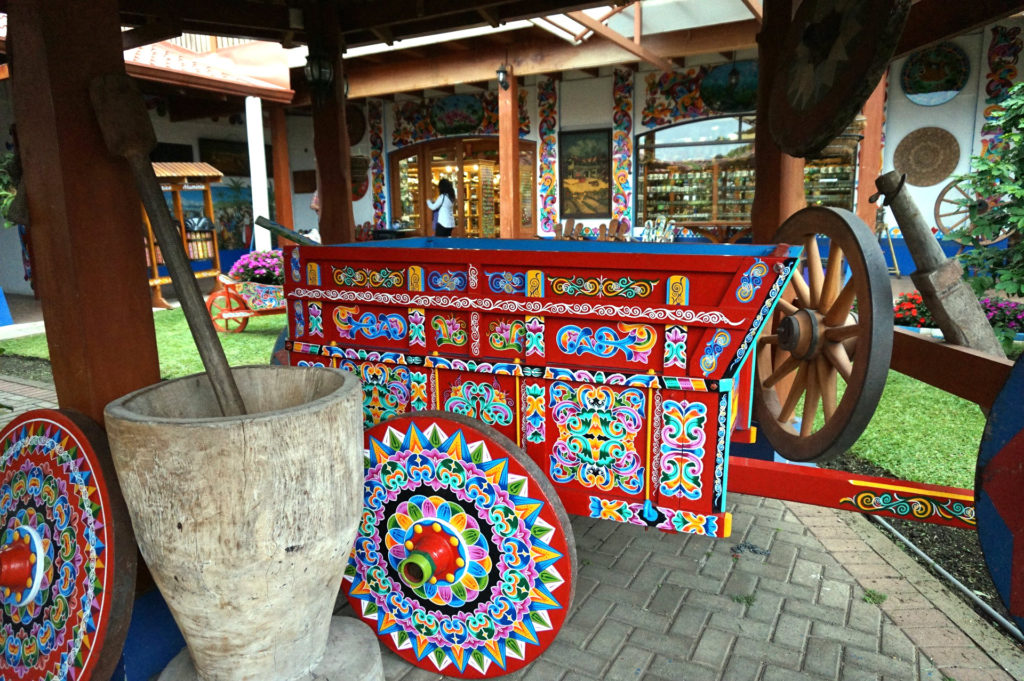 Ochsenkarren in Sarchí