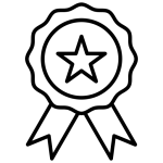 Icon für die Preisverleihung bei fairwärts Wettbewerbsablauf